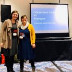 Lindsay Markworth, MMT, MT-BC (MMT faculty) & Anna Brudzinski, MT-BC (MMT student)